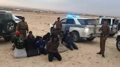 foreigners were arrested in Saudi Arabia